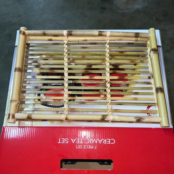 Chef’s Counter 7-Piece Ceramic Tea Set - Picture 3 of 4